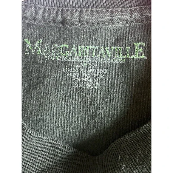 Vintage Margaritaville Cayman Islands BVI T-Shirt Adult Large Beach Parrot Drink - Picture 4 of 5